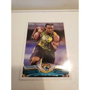 Jonathan Cyprien 2013 Topps #52 - Rookie Card RC - Jacksonville Jaguars - NFL